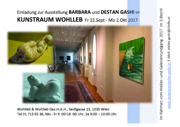 Ausstellung Destan Gashi Wien 2016